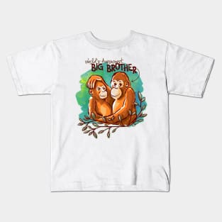 World's Awesomest Big Brother Kids T-Shirt